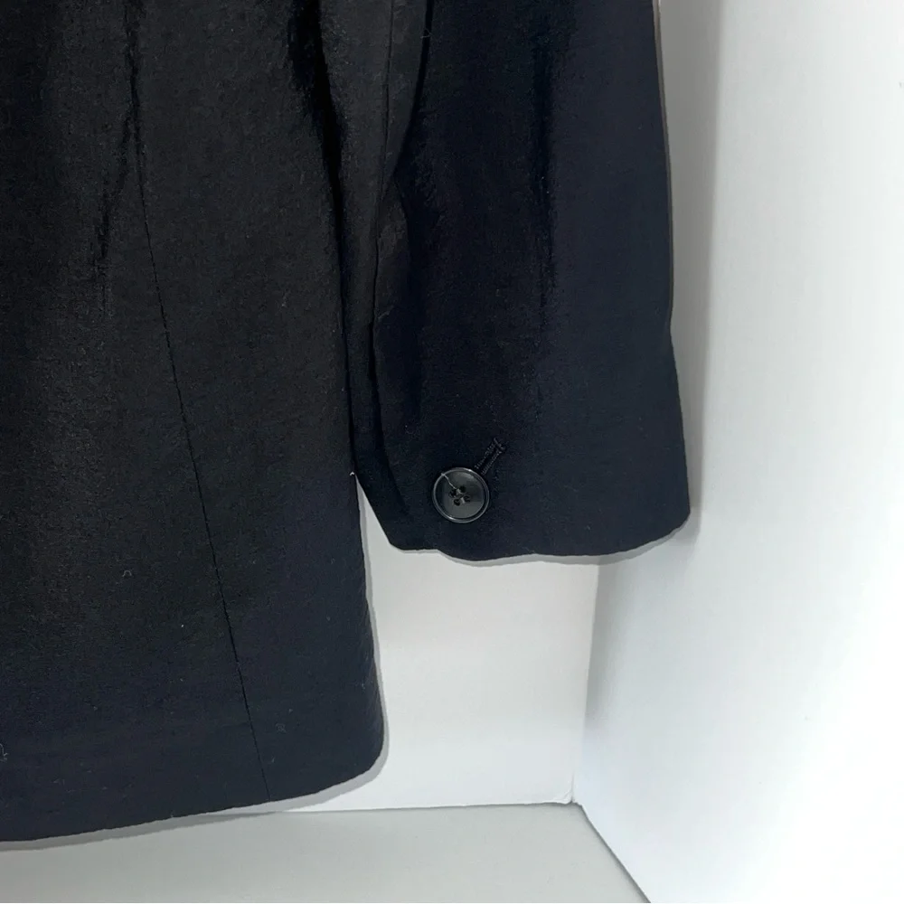 Madewell Jacket Relaxed‎ Fit Blazer in Softdrape True Black XS